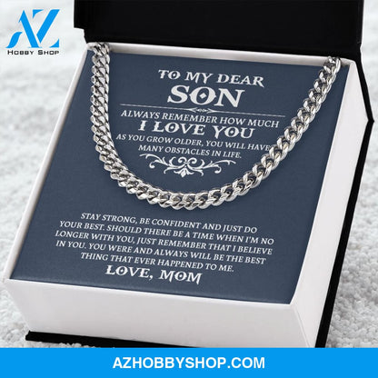 [Almost Sold Out] Son - Believe In You - Cuban Link Chain