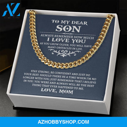 [Almost Sold Out] Son - Believe In You - Cuban Link Chain