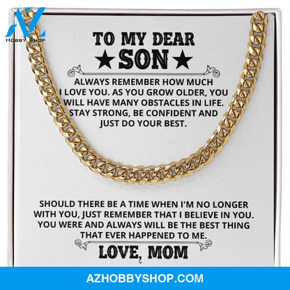 [Almost Sold Out] - Son - Brightest Star - Cuban Link Chain