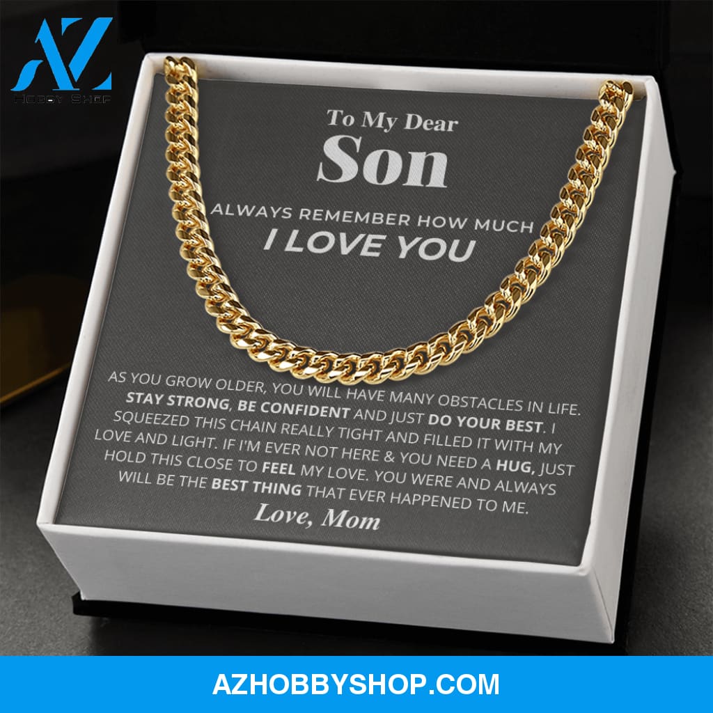 [Almost Sold Out] Son - Confident & Strong - Cuban Link Chain