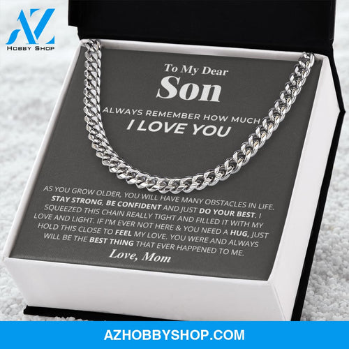 [Almost Sold Out] Son - Confident & Strong - Cuban Link Chain