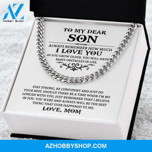 [Almost Sold Out] Son - I Believe In You - Cuban Link Chain
