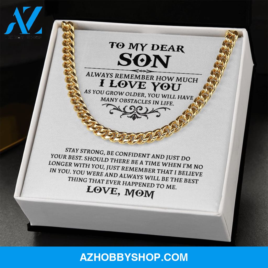 [Almost Sold Out] Son - I Believe In You - Cuban Link Chain