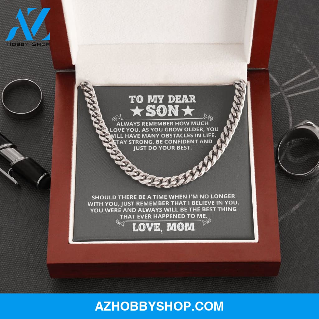 [Almost Sold Out] - Son - Just Remember - Cuban Link Chain