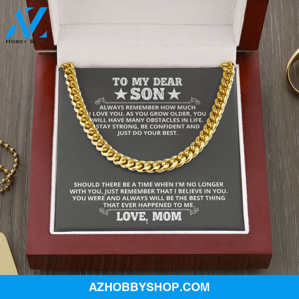 [Almost Sold Out] - Son - Just Remember - Cuban Link Chain