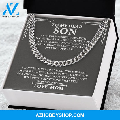 [Almost Sold Out] Son - Promise To Love You - Cuban Link Chain