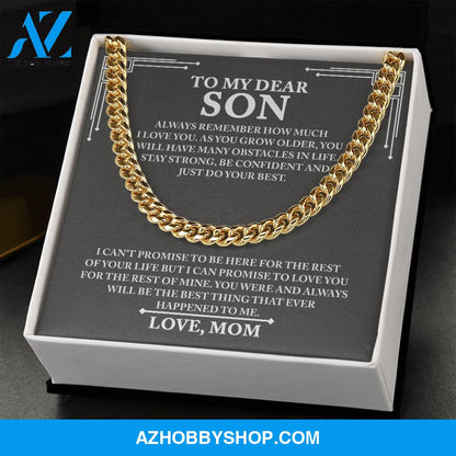 [Almost Sold Out] Son - Promise To Love You - Cuban Link Chain