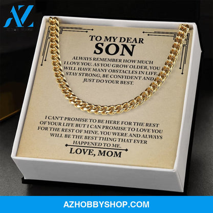 [Almost Sold Out] Son - Your Life - Cuban Link Chain