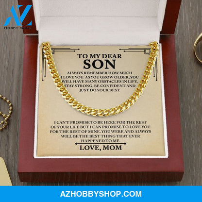 [Almost Sold Out] Son - Your Life - Cuban Link Chain