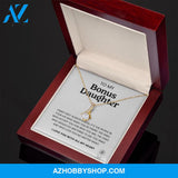 (ALMOST SOLD OUT) To My Bonus Daughter | I'd Do Anything To See You Smile | Necklace