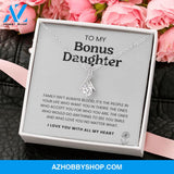 (ALMOST SOLD OUT) To My Bonus Daughter | I'd Do Anything To See You Smile | Necklace