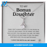 (ALMOST SOLD OUT) To My Bonus Daughter | I'd Do Anything To See You Smile | Necklace