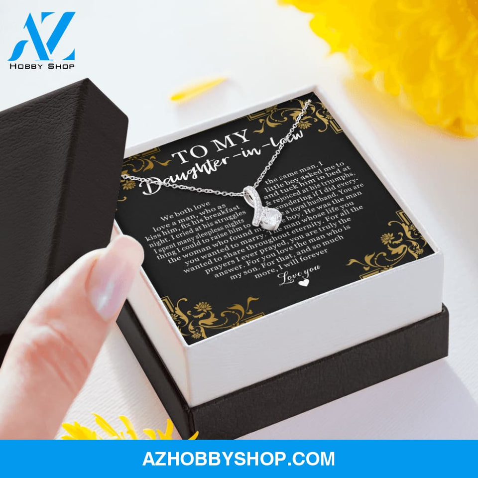 (Almost Sold Out) To My Daughter In Law - Alluring Silver Necklace