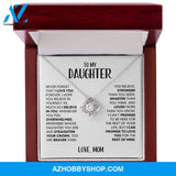 [Almost Sold Out] To My Daughter | White Gold Necklace