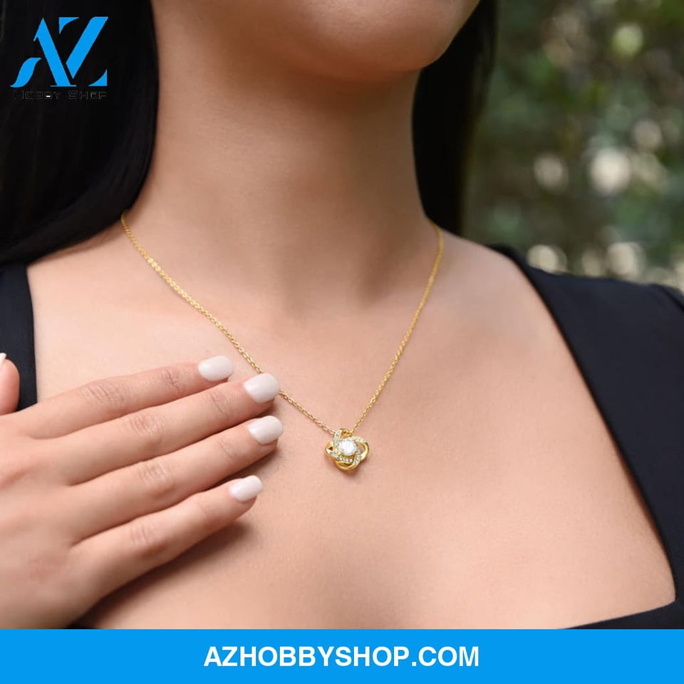 [Almost Sold Out] To My Daughter | White Gold Necklace