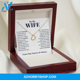 [Almost Sold Out] Wife - Best Thing in my Life - Delicate Hearts Necklace