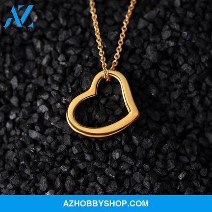 [Almost Sold Out] Wife - Best Thing in my Life - Delicate Hearts Necklace
