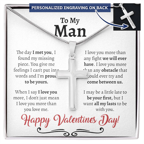 Boyfriend Necklace, Best Valentine Gift For Boyfriend, Cute Boyfriend Valentines Day Gift, Valentines Gift For Him Necklace