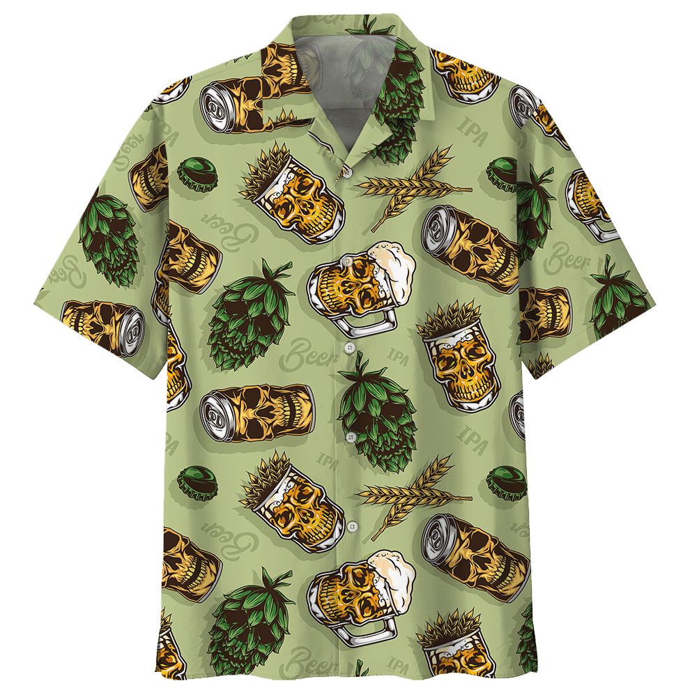 Beer   Green Nice Design Unisex Hawaiian Shirt For Men And Women Dhc17063742