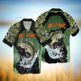 Bass Fishing Ocean For Men And Women Graphic Print Short Sleeve 