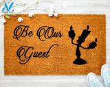 Be Our Guest Candle Door Mat Guest Bedroom Decor Farm House Decor Housewarming Gift