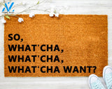 Beastie Boys Doormat So What'Cha Want Whatcha Want Doormat Hip Hop Welcome Mat Hip Hop Decor Funny doormat