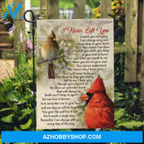 Beautiful cardinal, Spring forest, Jasmine flower, I never left you - Heaven Flag