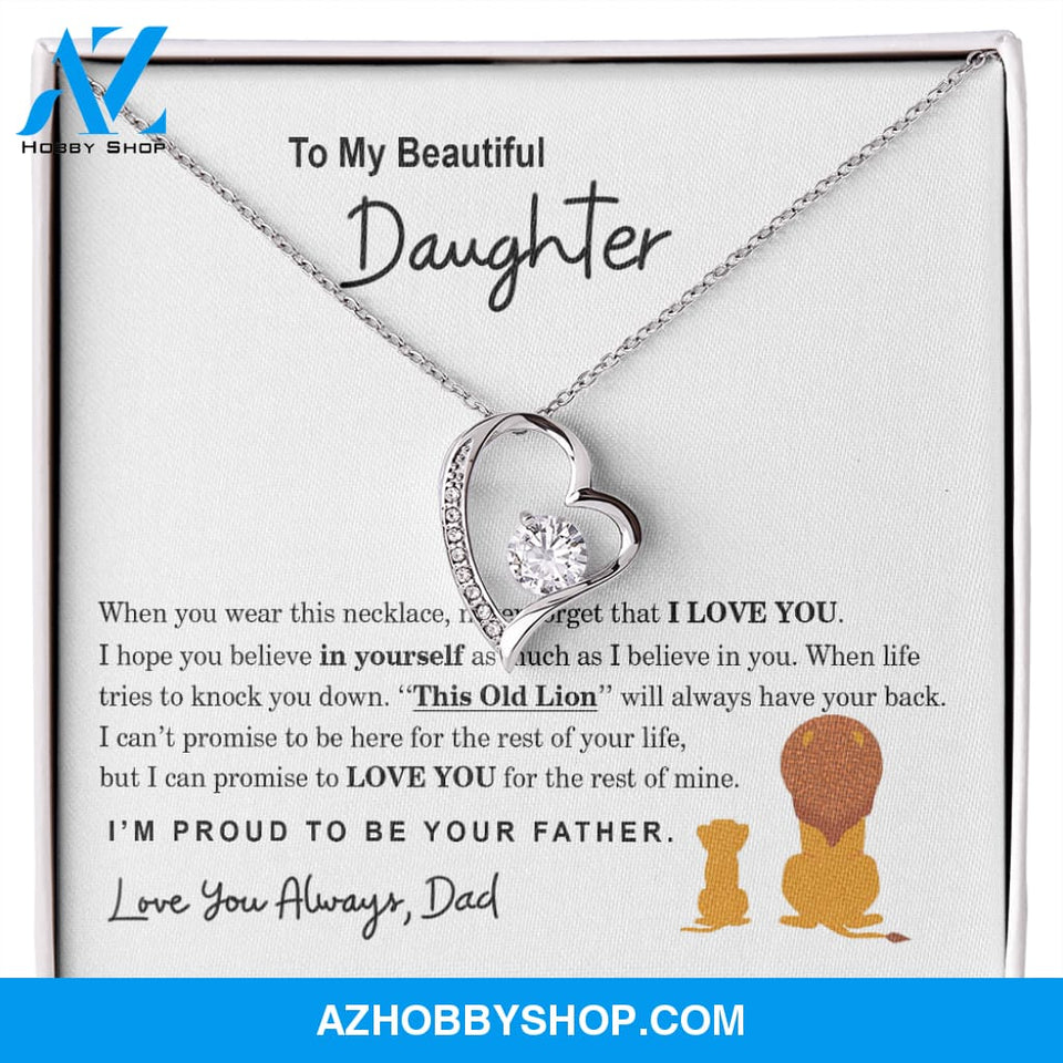 Beautiful Daughter | This Old Lion | Gift For Daughter From Dad