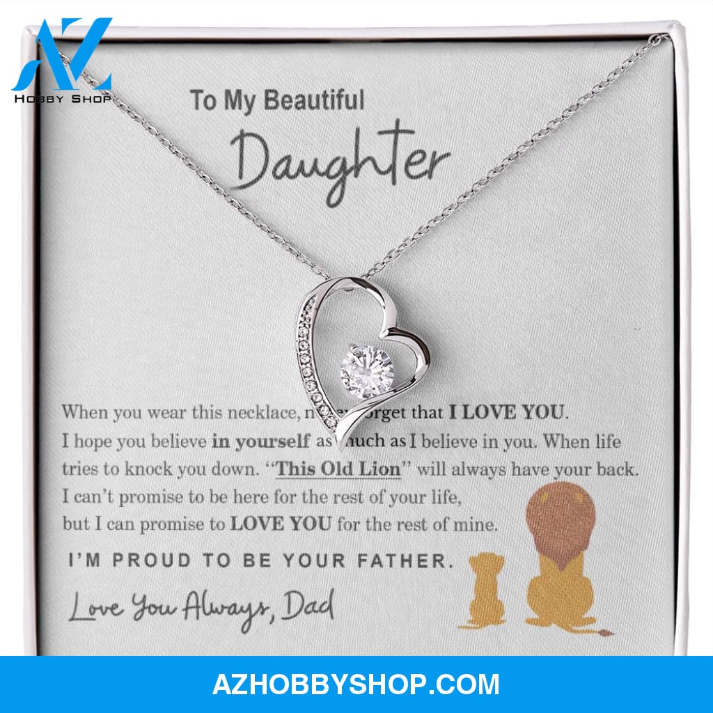 Beautiful Daughter | This Old Lion | Gift For Daughter From Dad