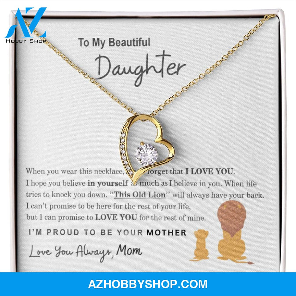 Beautiful Daughter | This Old Lion | Gift For Daughter From Mom