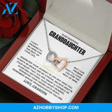 Beautiful Granddaughter Necklace | Deep In Your Heart | Gift for Granddaughter from Grandpa
