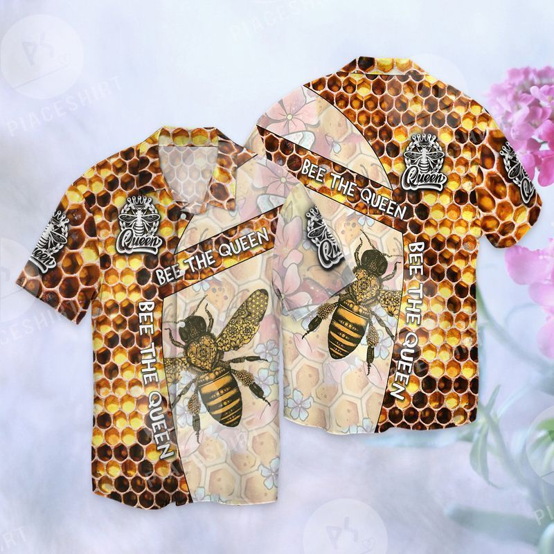 Bee The Queen For Men And Women Graphic Print Short Sleeve 