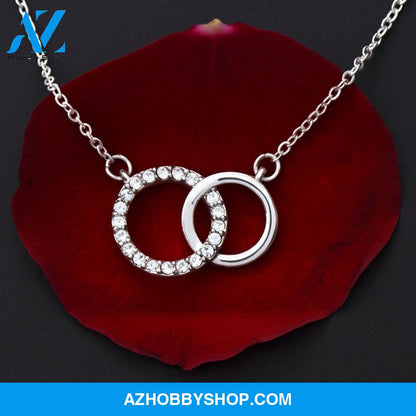 Best Bitches - Best Friend - Perfect Pair Silver Necklace