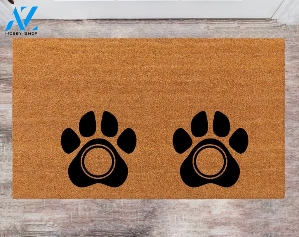 Best Dog House Cute Front Doormat Anniversary Gift Home Owner Cute Outdoor carpet Porch Decor