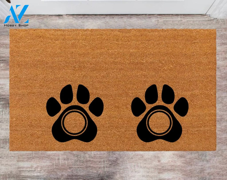 Best Dog House Cute Front Doormat Anniversary Gift Home Owner Cute Outdoor carpet Porch Decor