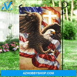 Big eagle, Amazing cross, US flag, Eagle drawing - Jesus Flag