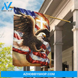 Big eagle, Amazing cross, US flag, Eagle drawing - Jesus Flag
