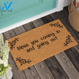 Bless You Doormat New Home Gift Personalized Gift Personalized Custom Doormat Welcome Door Mat Housewarming
