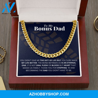 Bonus Dad - My Gift - Cuban Link Chain