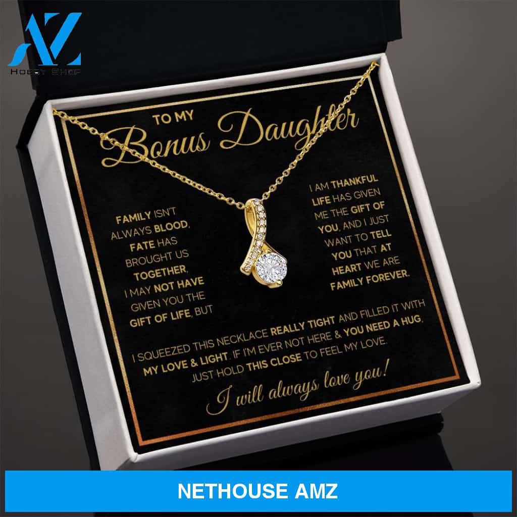 bonus daughter gifts from stepdad stepmom like a daughter to me jewelry daughter in law necklace gift for daughter in law