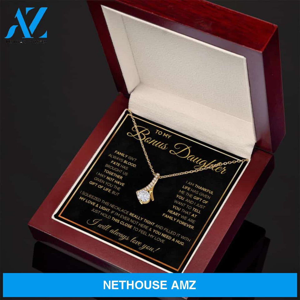 bonus daughter gifts from stepdad stepmom like a daughter to me jewelry daughter in law necklace gift for daughter in law