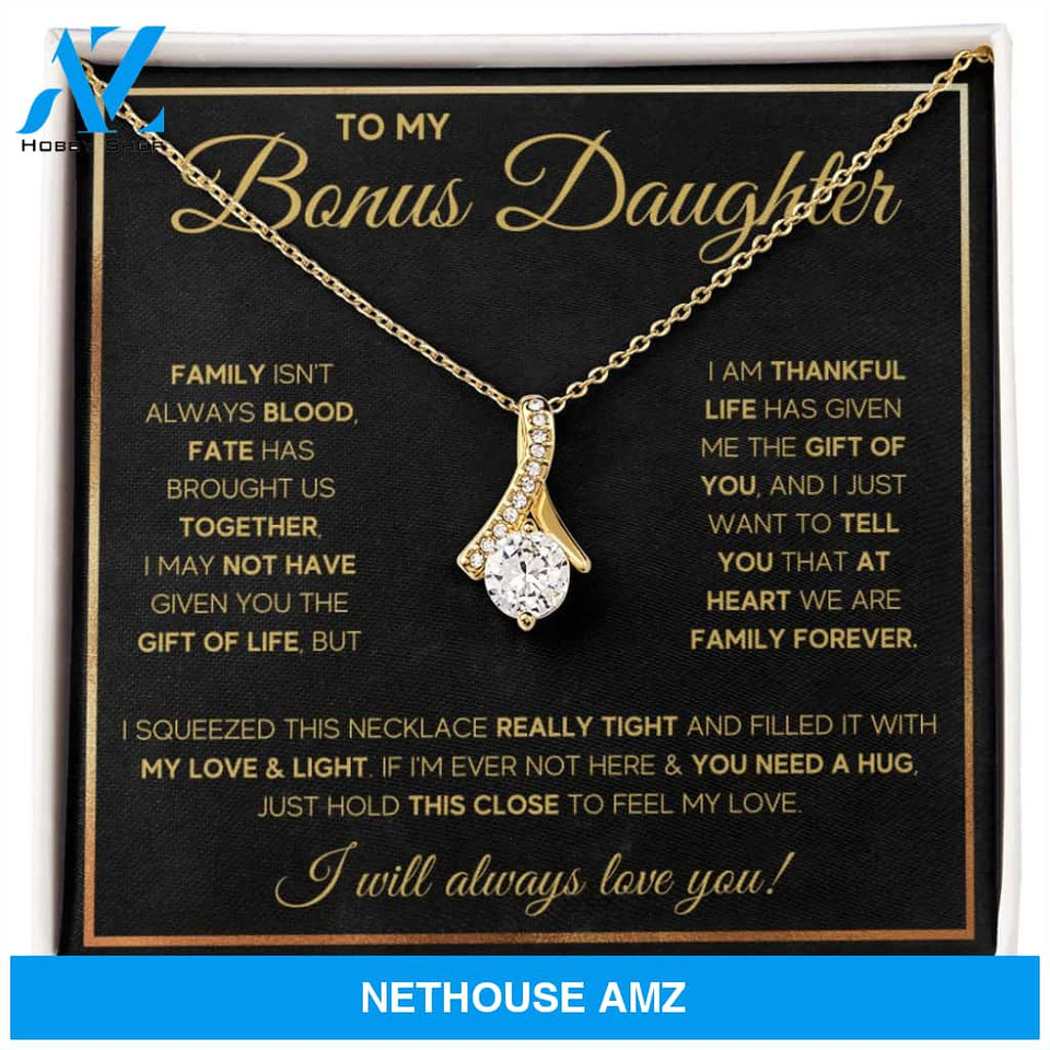 bonus daughter gifts from stepdad stepmom like a daughter to me jewelry daughter in law necklace gift for daughter in law