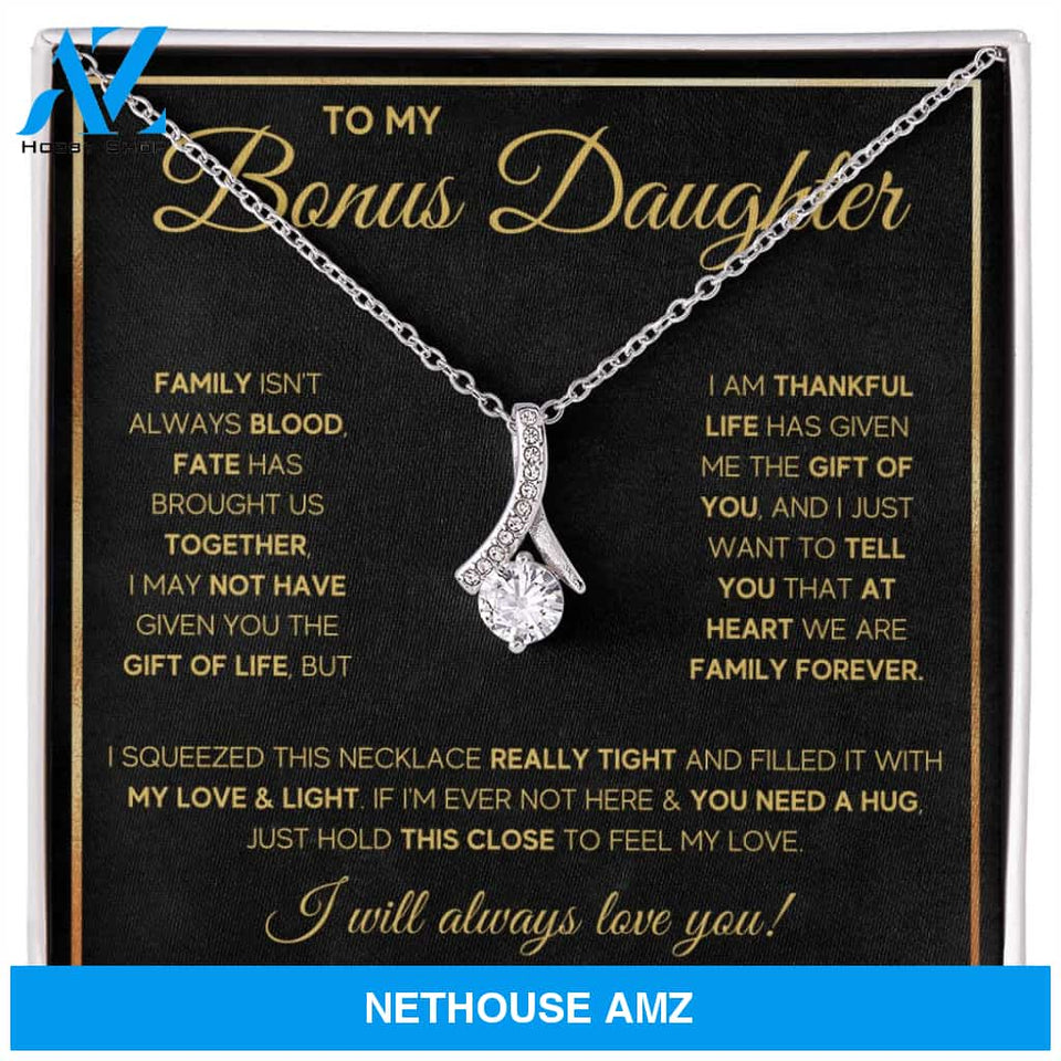 bonus daughter gifts from stepdad stepmom like a daughter to me jewelry daughter in law necklace gift for daughter in law