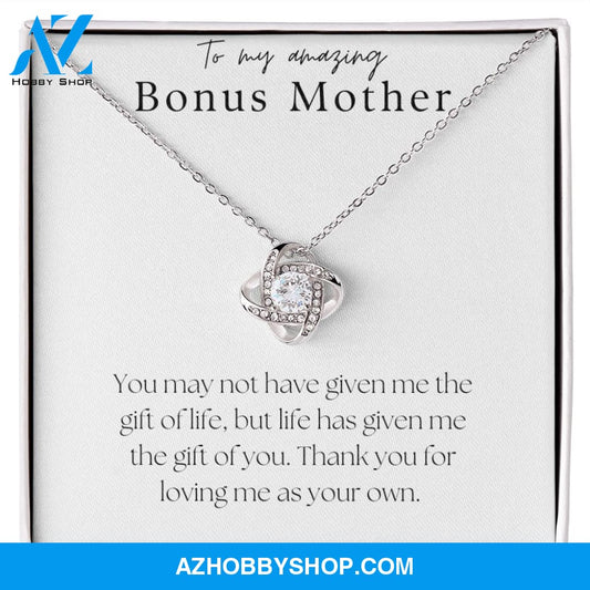 Bonus Mother - "Life gave me the gift of you" - Gift for Stepmom - Gift for Mother's Day - Gift from Son to Mom/Gift from Daughter to Mom