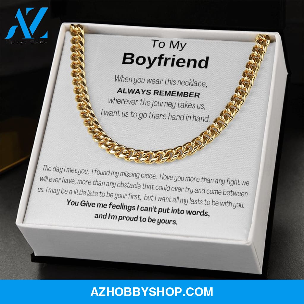 Boyfriend - ALWAYS REMEMBER - Cuban Link Chain