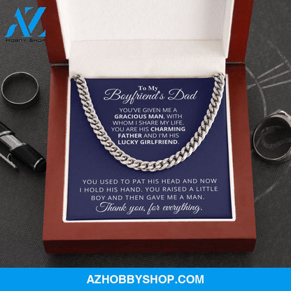 Boyfriend's Dad - Gracious Man - Cuban Link Chain