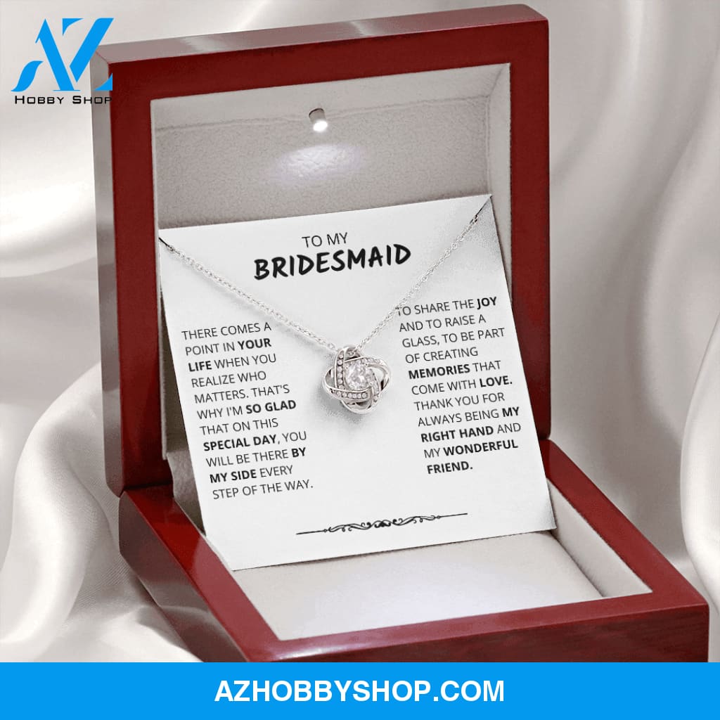 Bridesmaid - Special Day - Love Knot Necklace