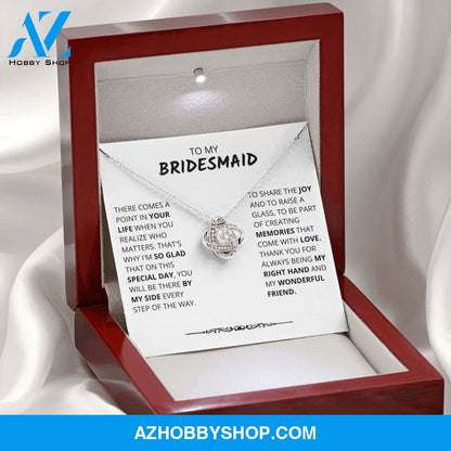 Bridesmaid - Special Day - Love Knot Necklace