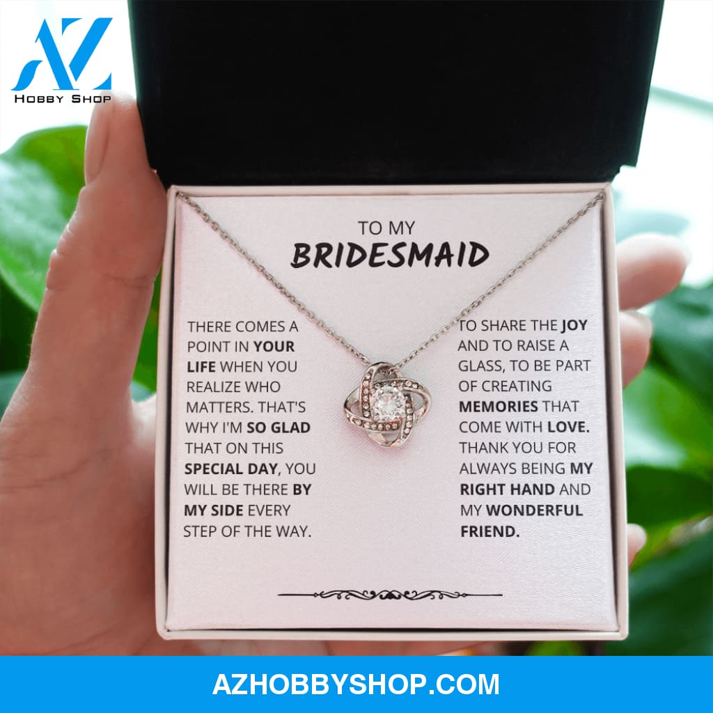Bridesmaid - Special Day - Love Knot Necklace