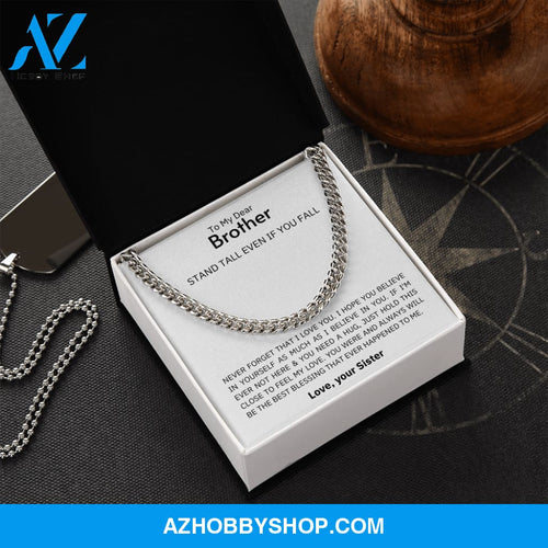Brother - Believe - Cuban Link Chain